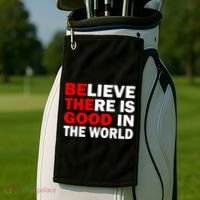 Be The Good In The World Golf Towel thumb 2