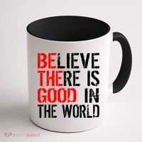 Be The Good In The World Believe Coffee Mug thumb 1