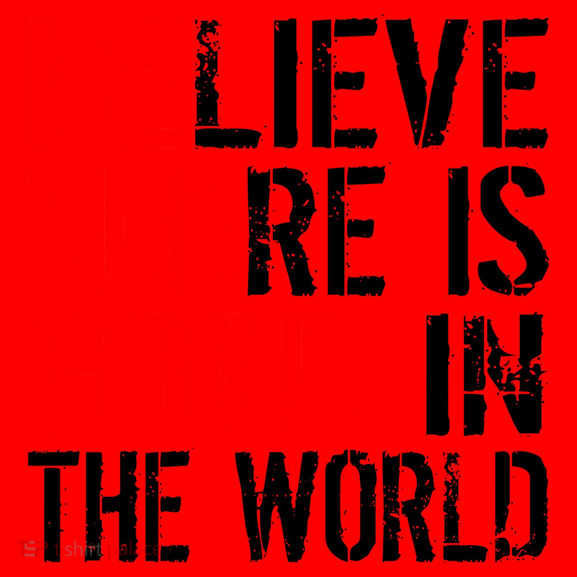 Be The Good In The World Believe Santa Hat