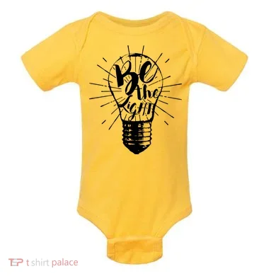 Be The Light Baby Bodysuit