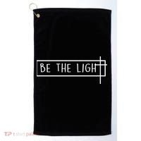 Be The Light Jesus Golf Towel thumb 0