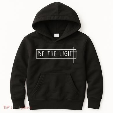 Be The Light Jesus Kids Hoodie