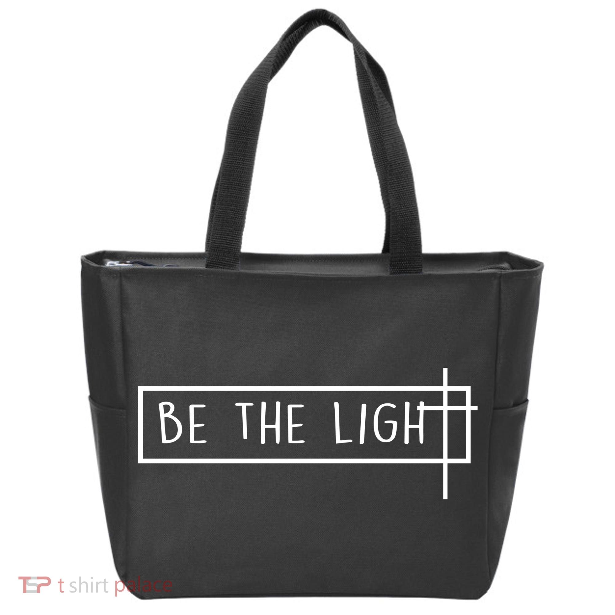 Be The Light Jesus Tote Bag