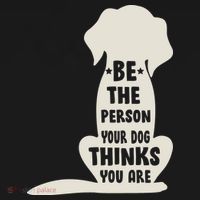 Be The Person Your Dog Thinks You Are Ornament thumb 1
