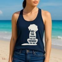 Be The Person Your Dog Thinks You Are Women's Tank Top thumb 2