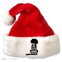 Be The Person Your Dog Thinks You Are Santa Hat thumb 0