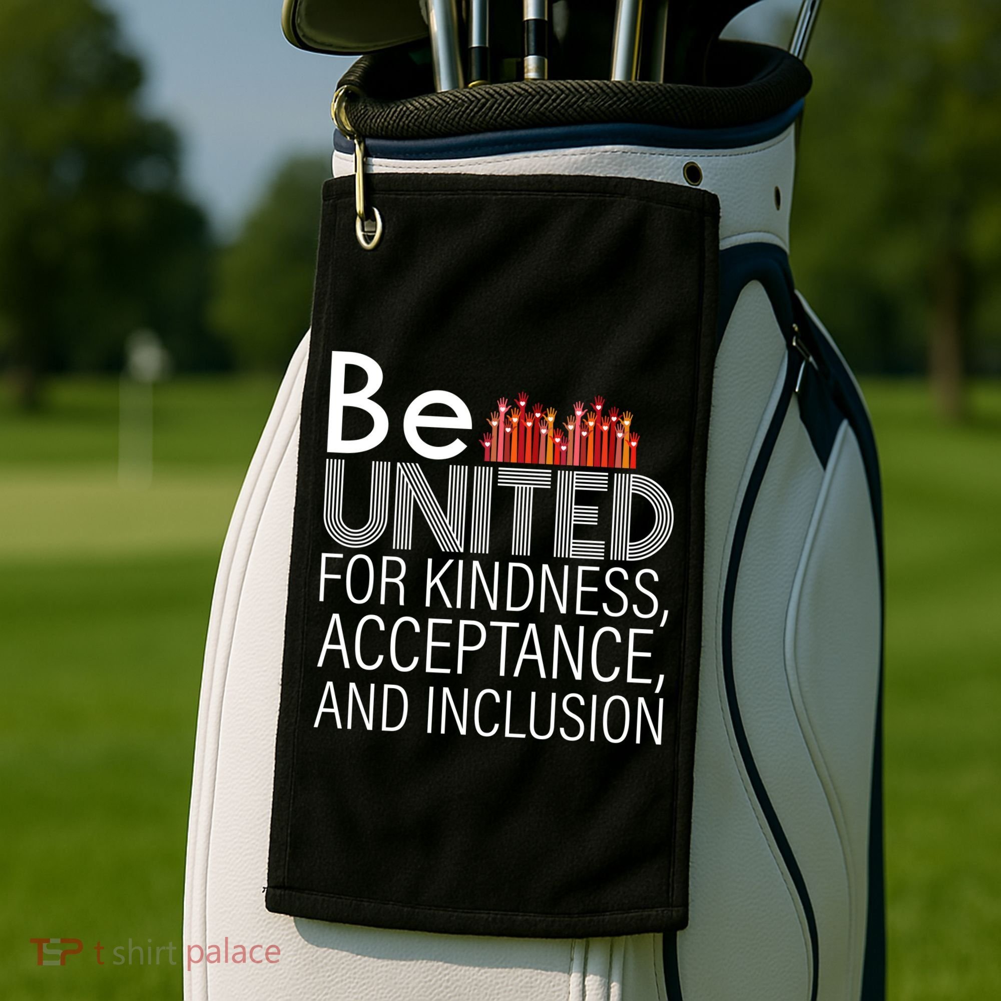 Be United For Kindness Golf Towel