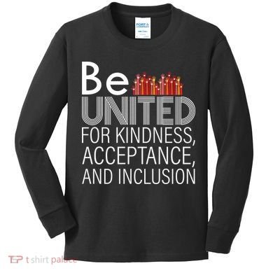 Be United For Kindness Kids Long Sleeve Shirt