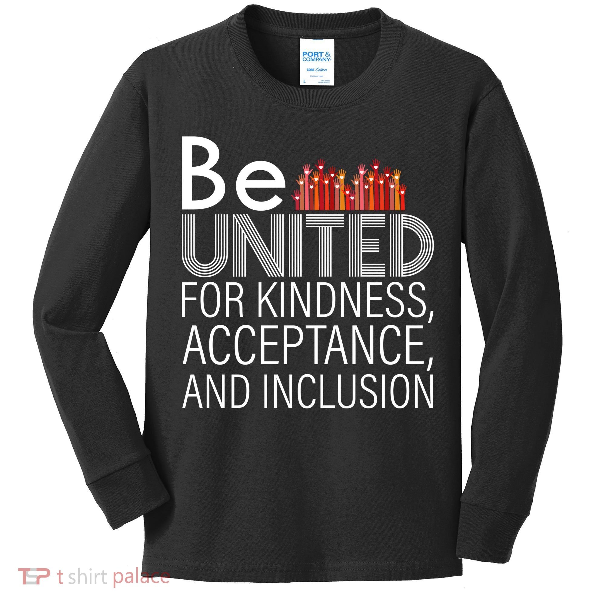 Be United For Kindness Kids Long Sleeve Shirt
