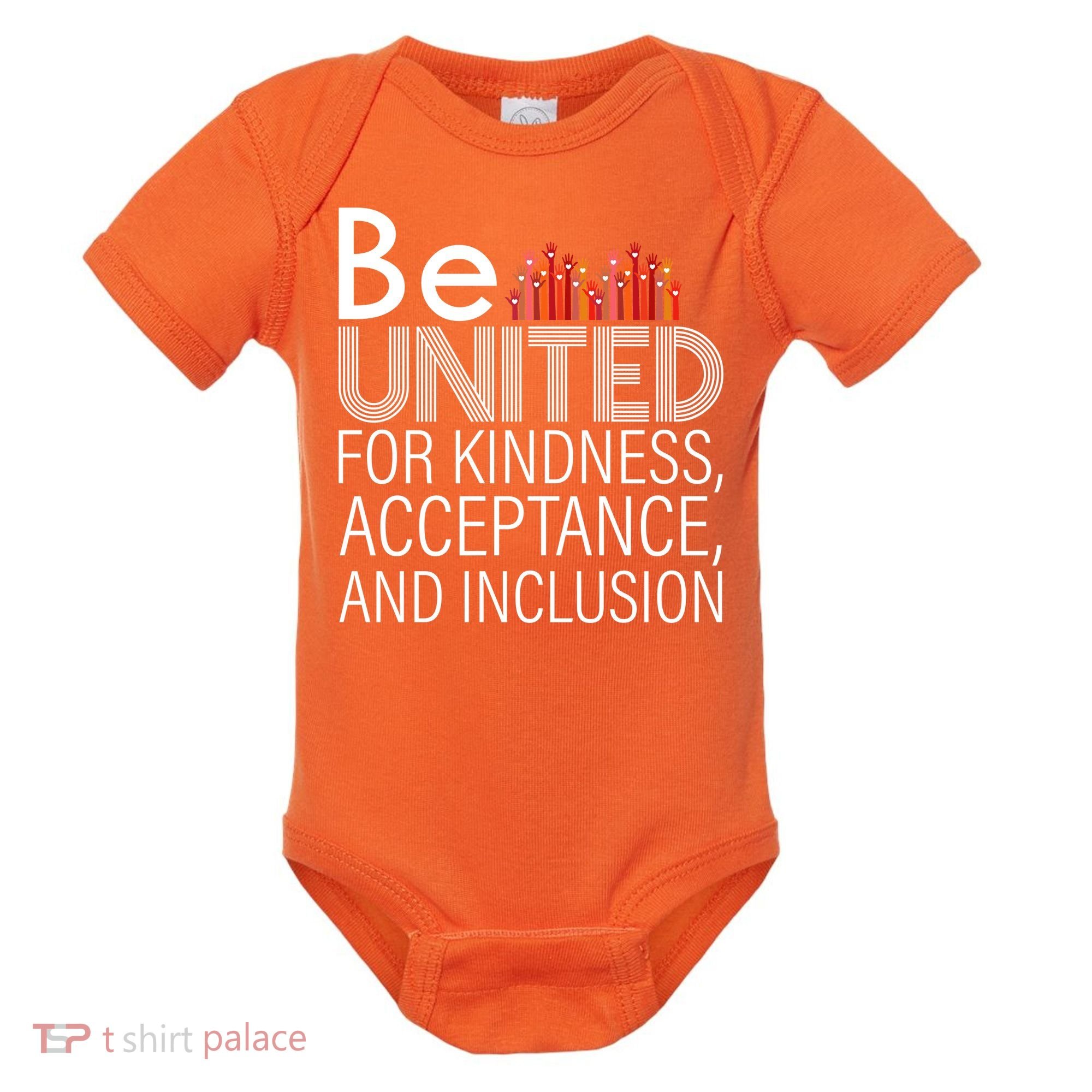 Be United For Kindness Baby Bodysuit
