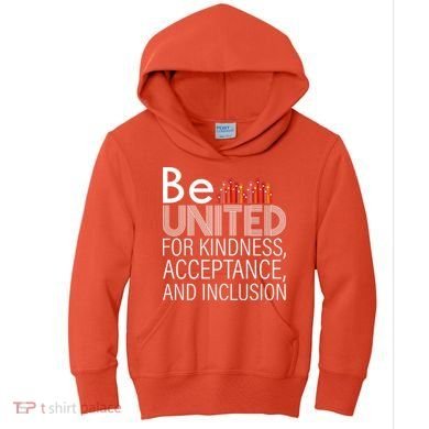 Be United For Kindness Kids Hoodie