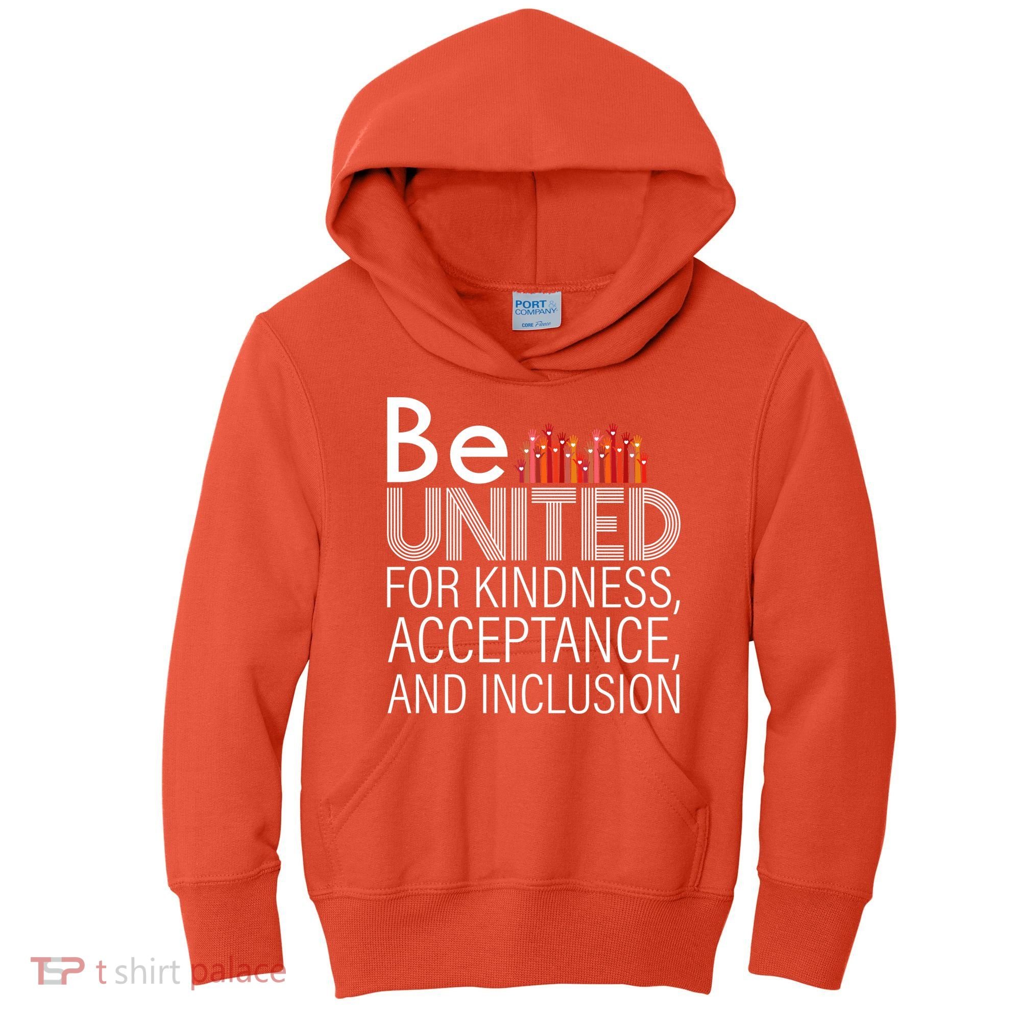 Be United For Kindness Kids Hoodie