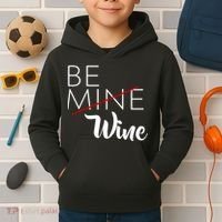 Be Wine Kids Hoodie thumb 2