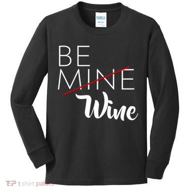 Be Wine Kids Long Sleeve Shirt