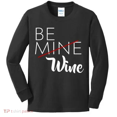 Be Wine Kids Long Sleeve Shirt