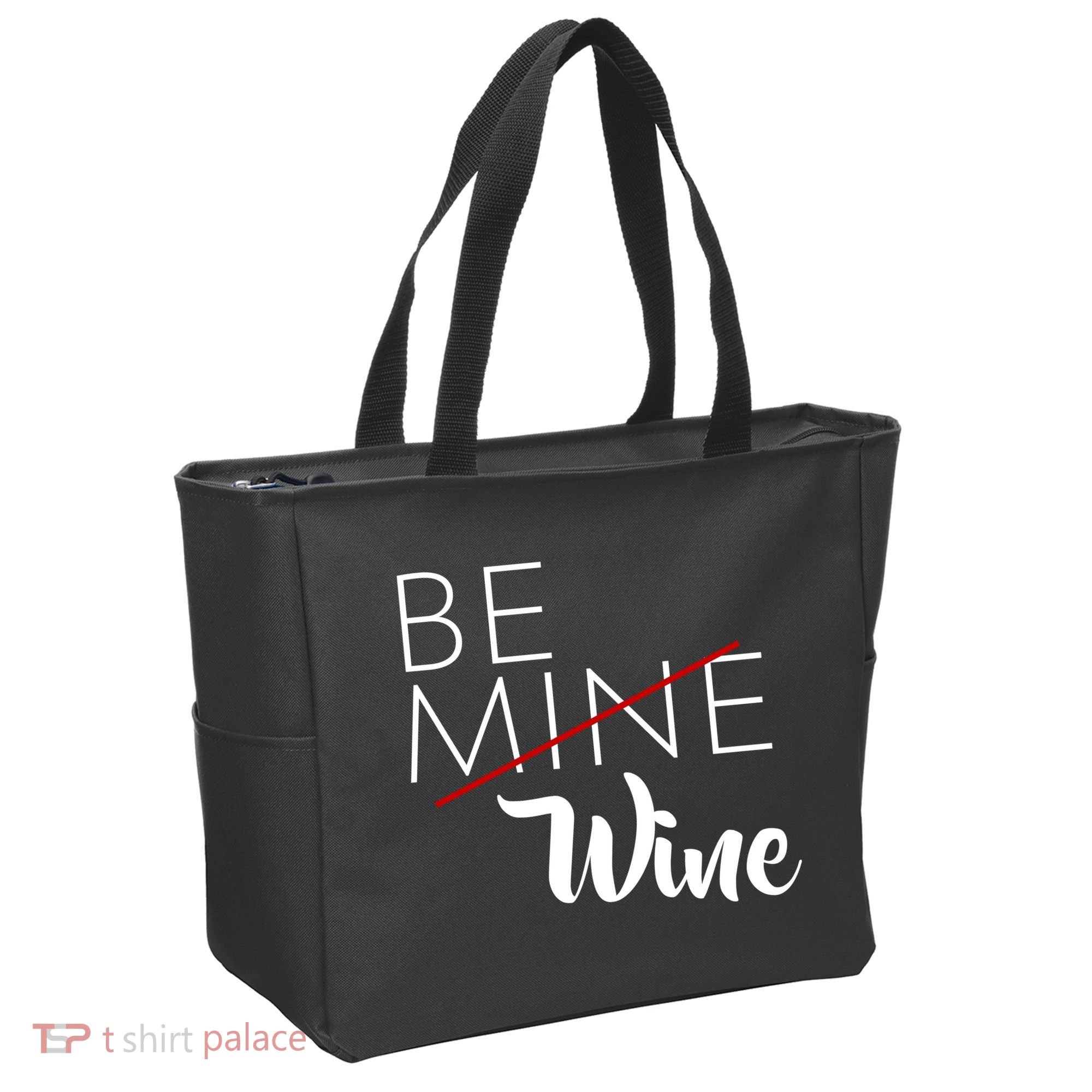 Be Wine Tote Bag