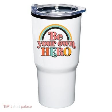 Be Your Own Hero Tumbler