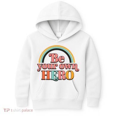 Be Your Own Hero Kids Hoodie