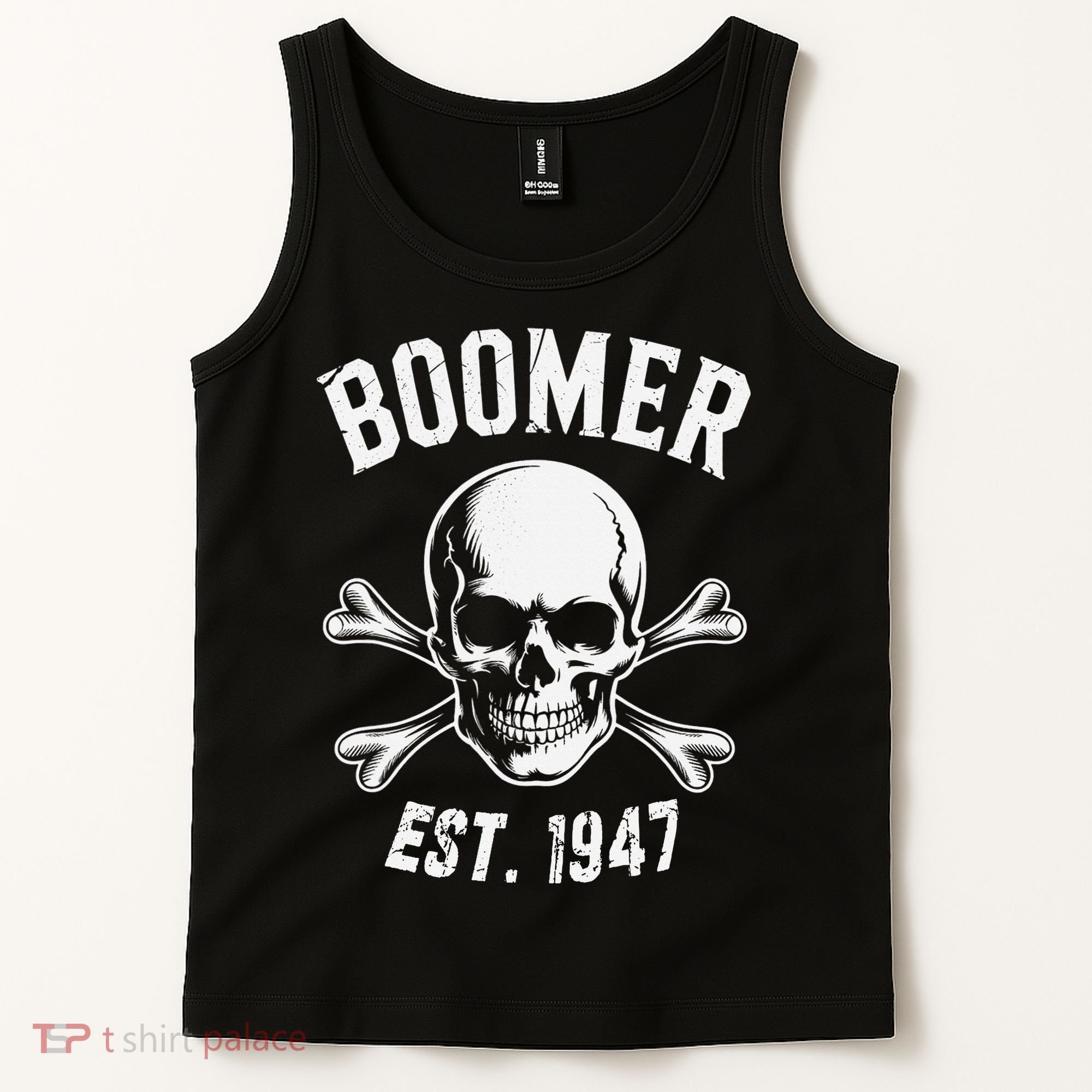 Boomer Est 1947 Baby Boomer Generation Tank Top