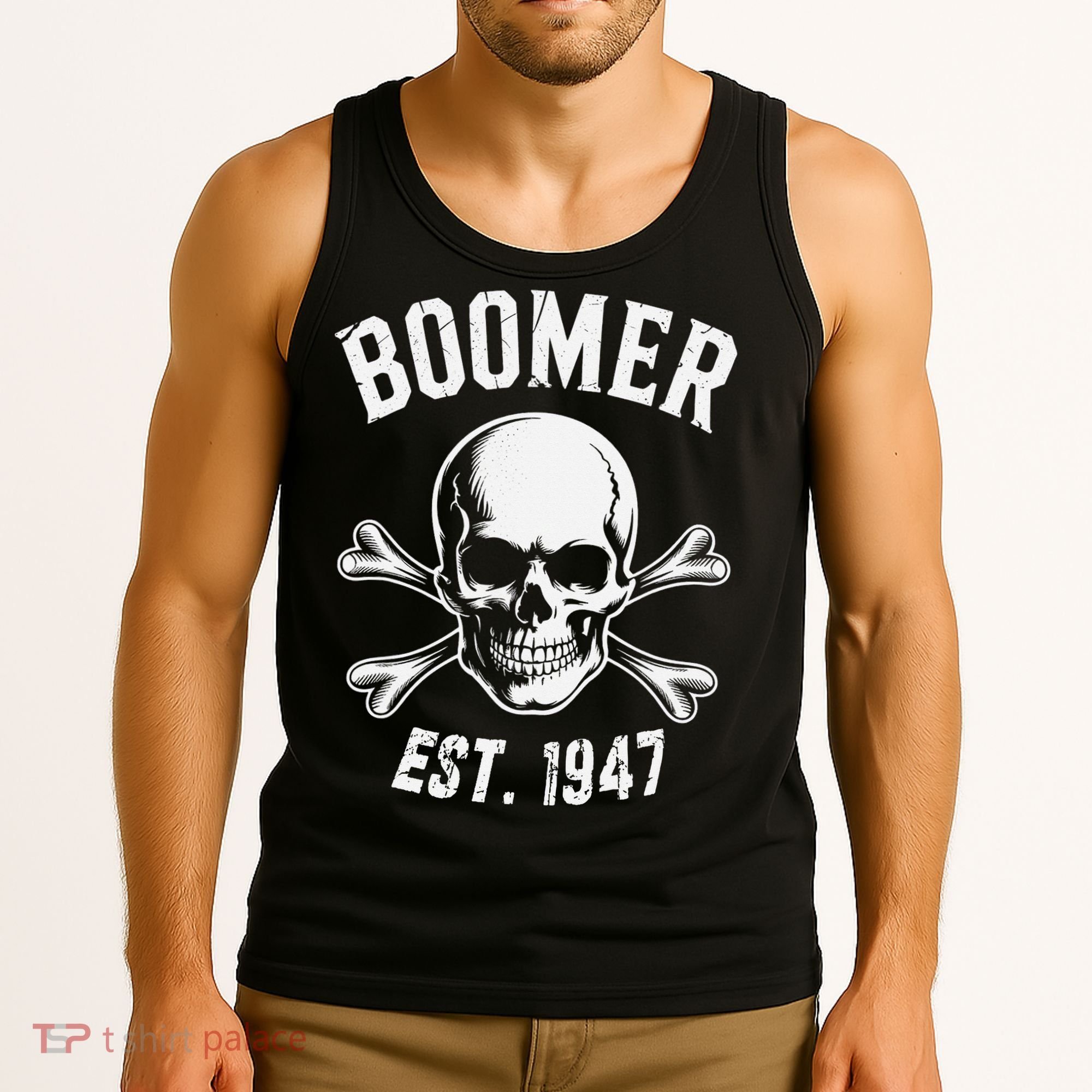 Boomer Est 1947 Baby Boomer Generation Tank Top