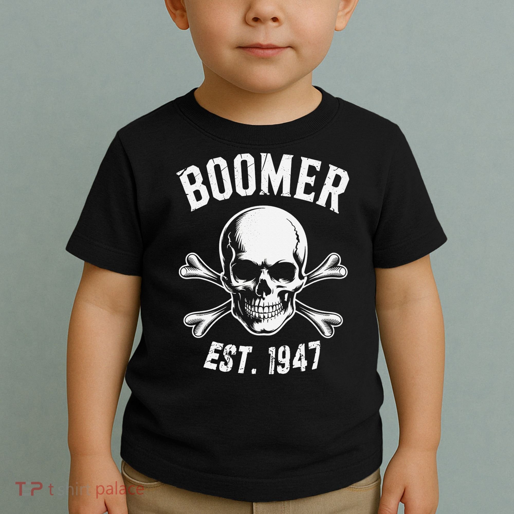Boomer Est 1947 Baby Boomer Generation Toddler T-Shirt