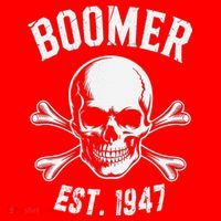 Boomer Est 1947 Baby Boomer Generation Santa Hat thumb 1