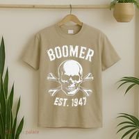 Boomer Est 1947 Baby Boomer Generation T-Shirt thumb 2