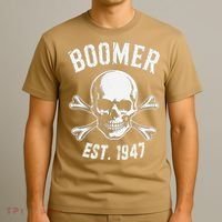 Boomer Est 1947 Baby Boomer Generation T-Shirt thumb 3
