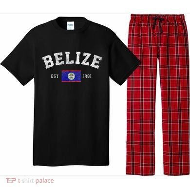 Belize Est. 1981 Belizean Flag Independence Day Pajama Set