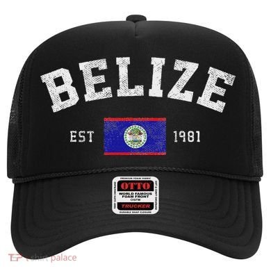 Belize Est. 1981 Belizean Flag Independence Day Hat