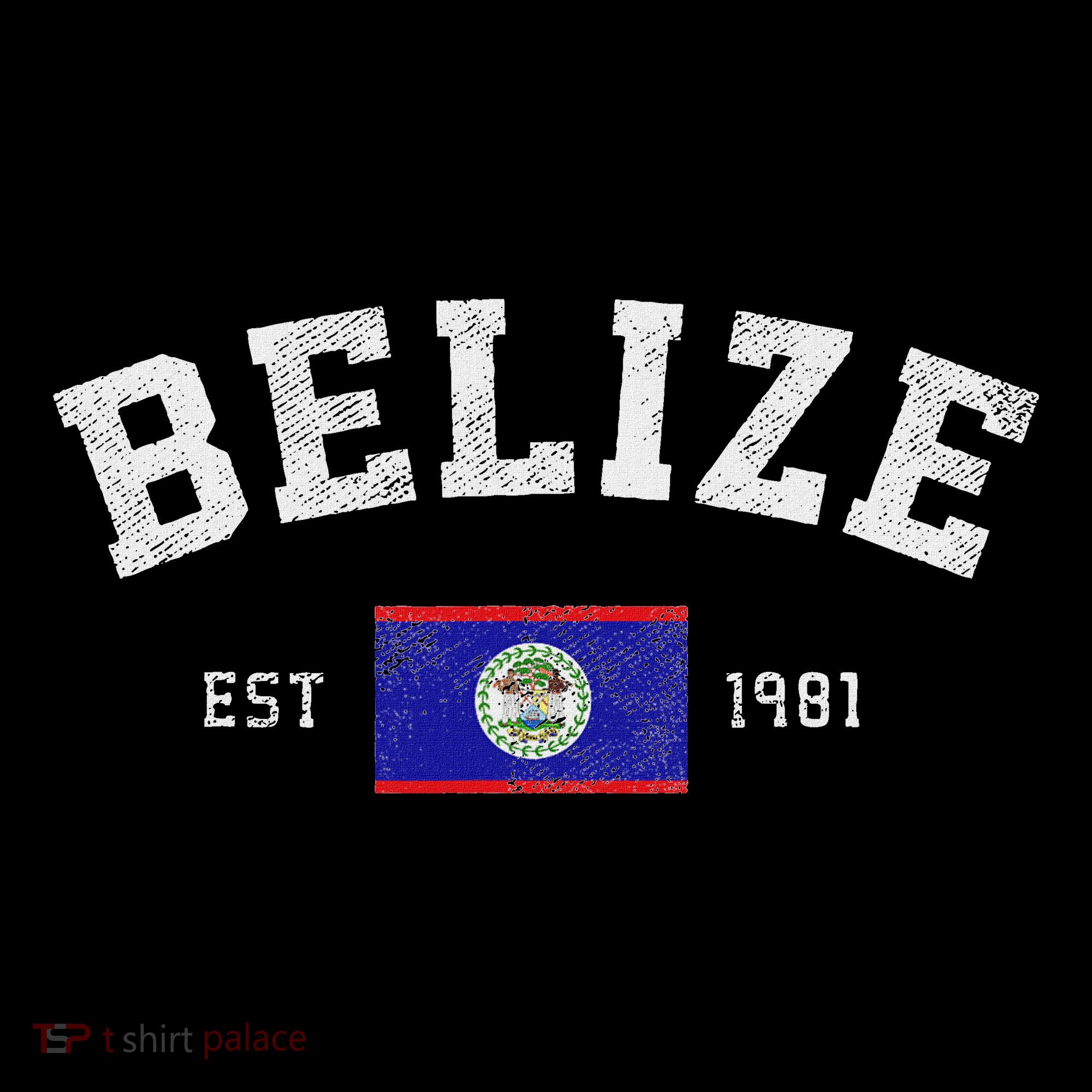 Belize Est. 1981 Belizean Flag Independence Day Visor