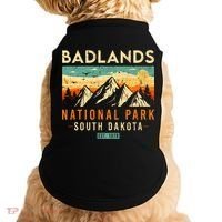 Badlands Est. 1978 O South Dakota National Park Doggie Tank thumb 0