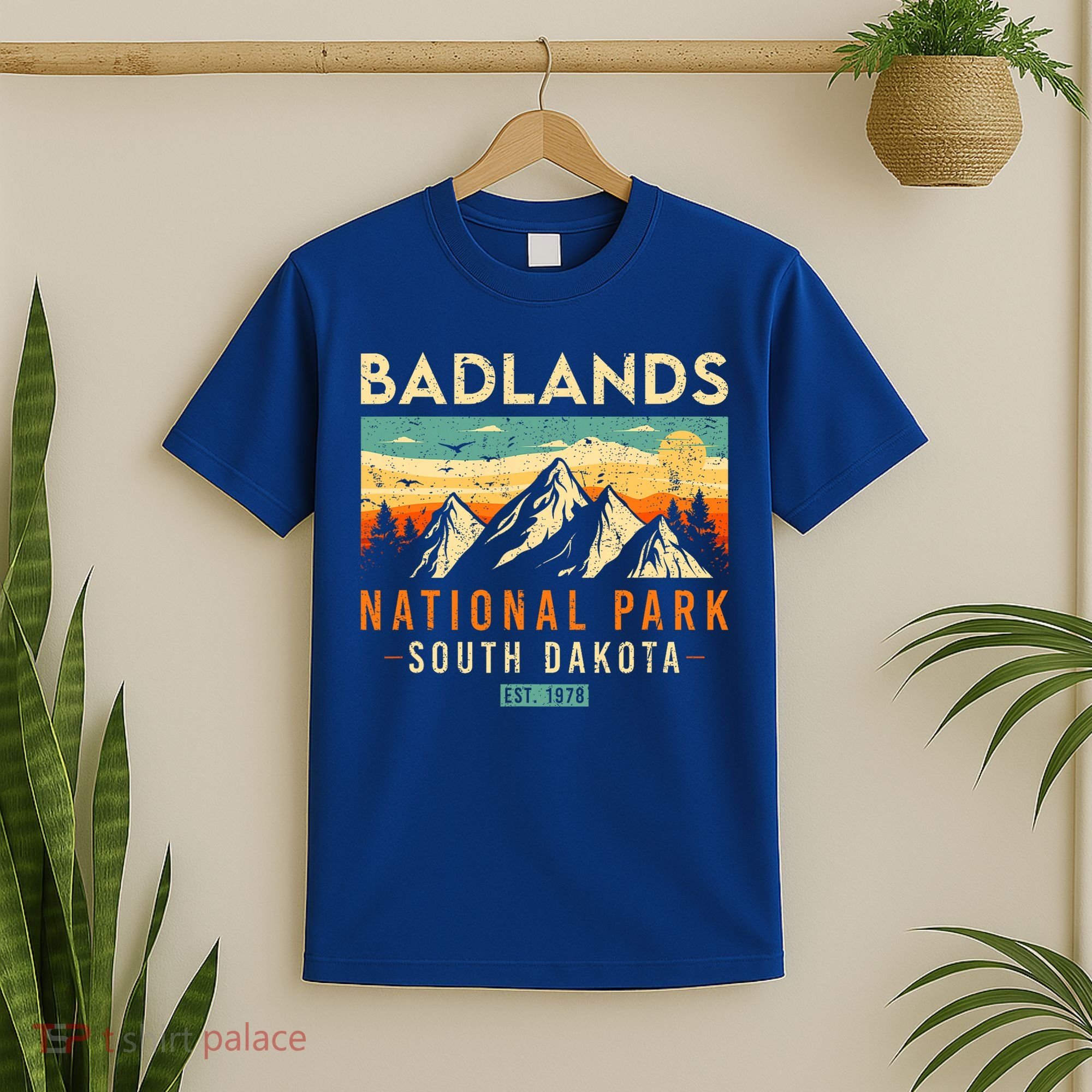 Badlands Est. 1978 O South Dakota National Park T-Shirt