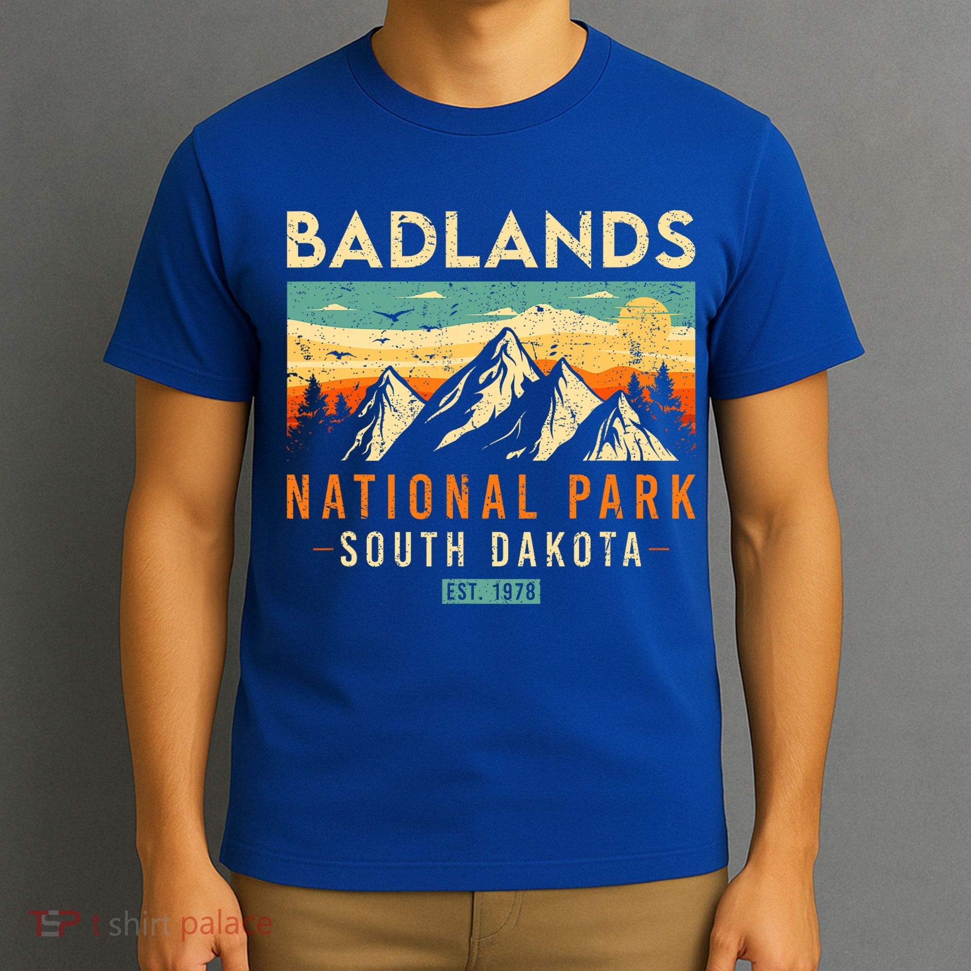 Badlands Est. 1978 O South Dakota National Park T-Shirt