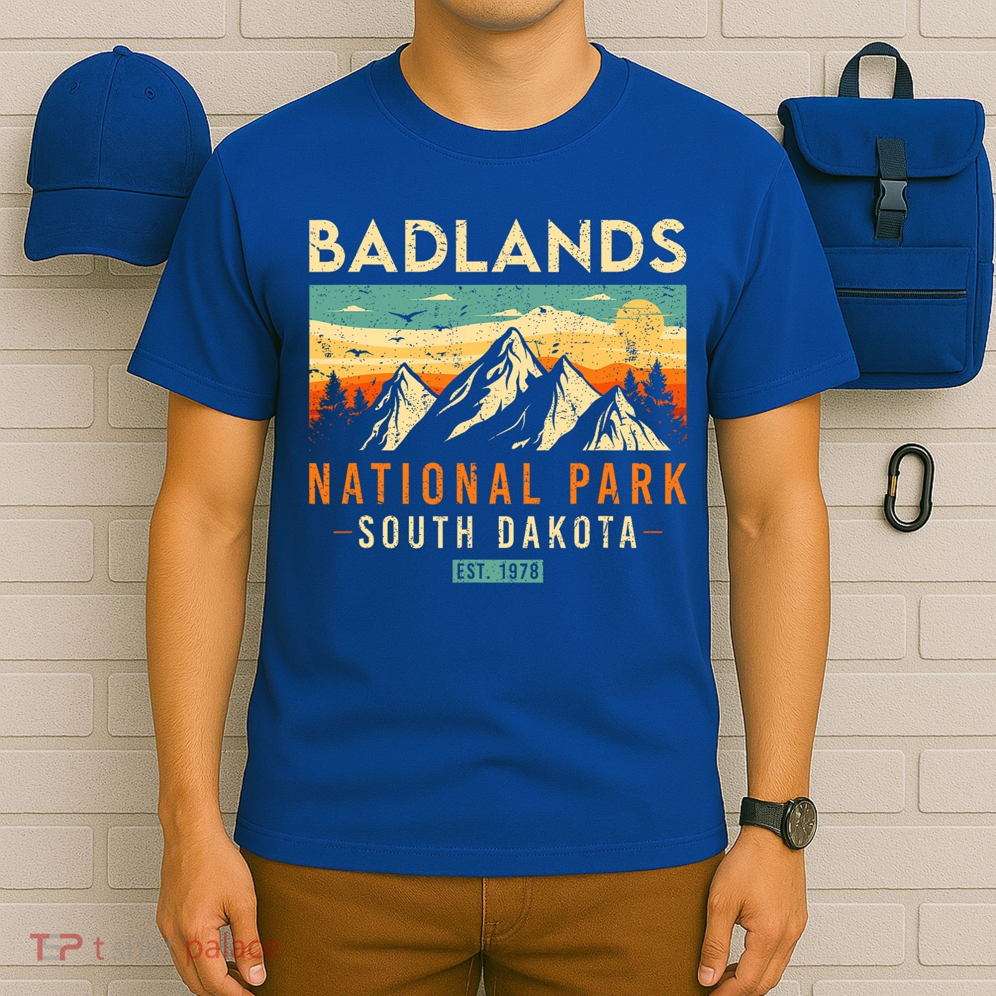 Badlands Est. 1978 O South Dakota National Park T-Shirt