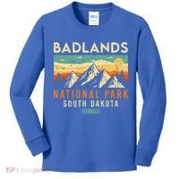 Badlands Est. 1978 O South Dakota National Park Kids Long Sleeve Shirt thumb 0