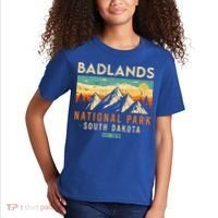 Badlands Est. 1978 O South Dakota National Park Kids T-Shirt thumb 2