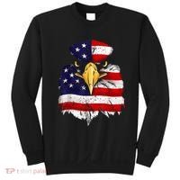 Bald Eagle 4th of July American Flag Patriotic Freedom USA Sweatshirt thumb 0