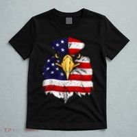 Bald Eagle 4th of July American Flag Patriotic Freedom USA T-Shirt thumb 5