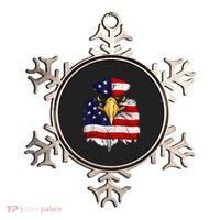 Bald Eagle 4th of July American Flag Patriotic Freedom USA Ornament thumb 0