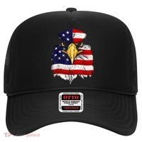 Bald Eagle 4th of July American Flag Patriotic Freedom USA Hat thumb 0