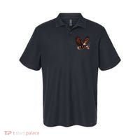 Bald Eagle American Flag 4th Of July Patriotic Man Woman Polo thumb 0