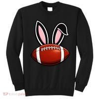 Bunny Ears American Football Fan Funny Easter Sweatshirt thumb 0