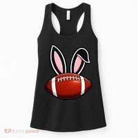 Bunny Ears American Football Fan Funny Easter Women's Tank Top thumb 0