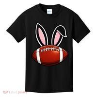 Bunny Ears American Football Fan Funny Easter Kids T-Shirt thumb 0