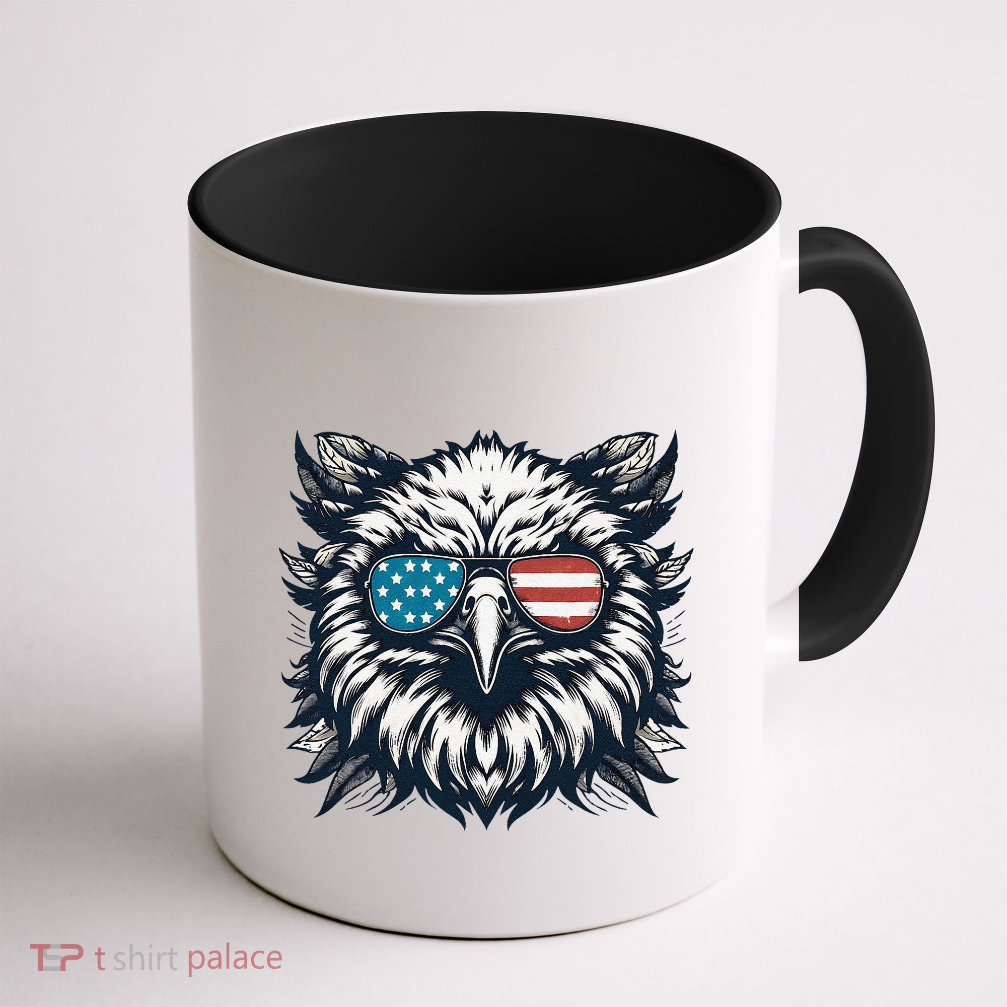 Bald Eagle American Usa 4th Of July Patriotic Funny Eagle Coffee Mug