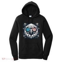 Bald Eagle American Usa 4th Of July Patriotic Funny Eagle Women's Hoodie thumb 0