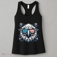 Bald Eagle American Usa 4th Of July Patriotic Funny Eagle Women's Tank Top thumb 3
