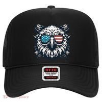 Bald Eagle American Usa 4th Of July Patriotic Funny Eagle Hat thumb 0