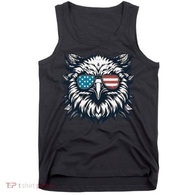 Bald Eagle American Usa 4th Of July Patriotic Funny Eagle Tank Top